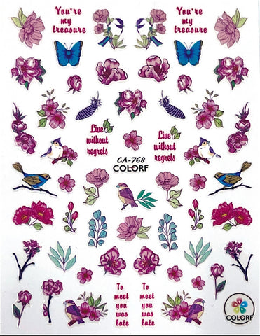 Flower Sticker 768