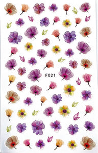 Flower Sticker F021