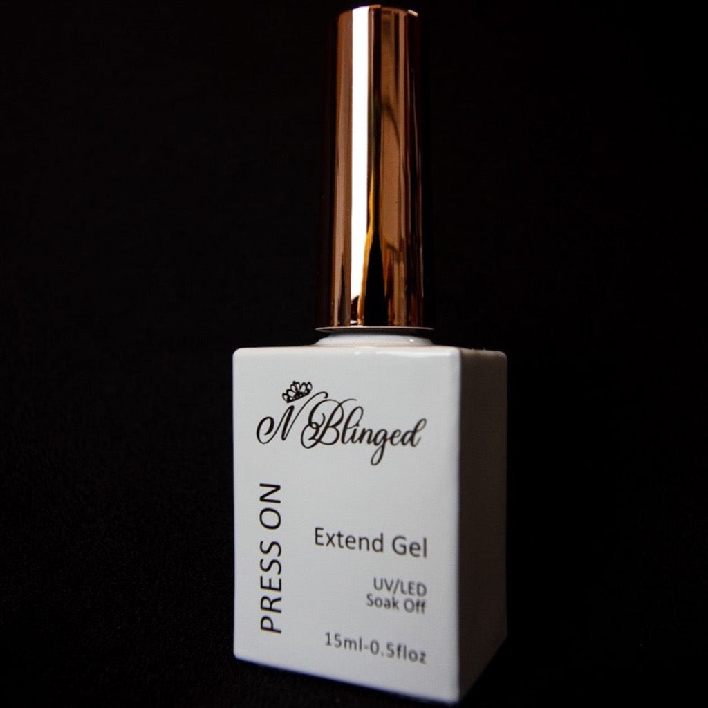 NB Presione sobre el gel extensor