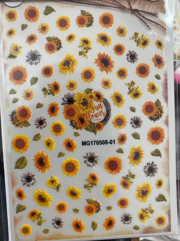 Sunflower Sticker MG-01