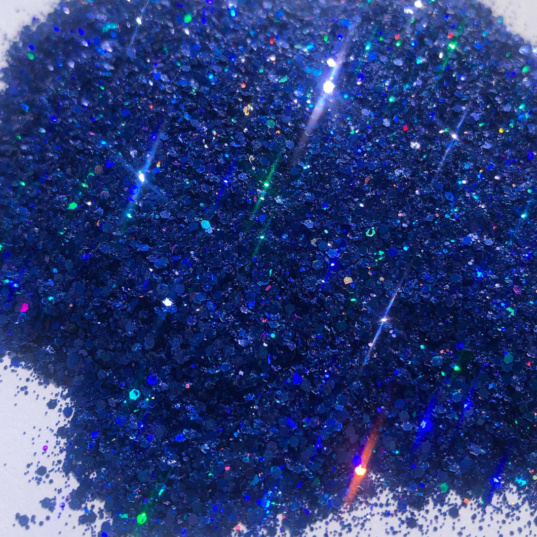 Navy Blue Glitter