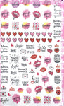 Valentines Stickers F628