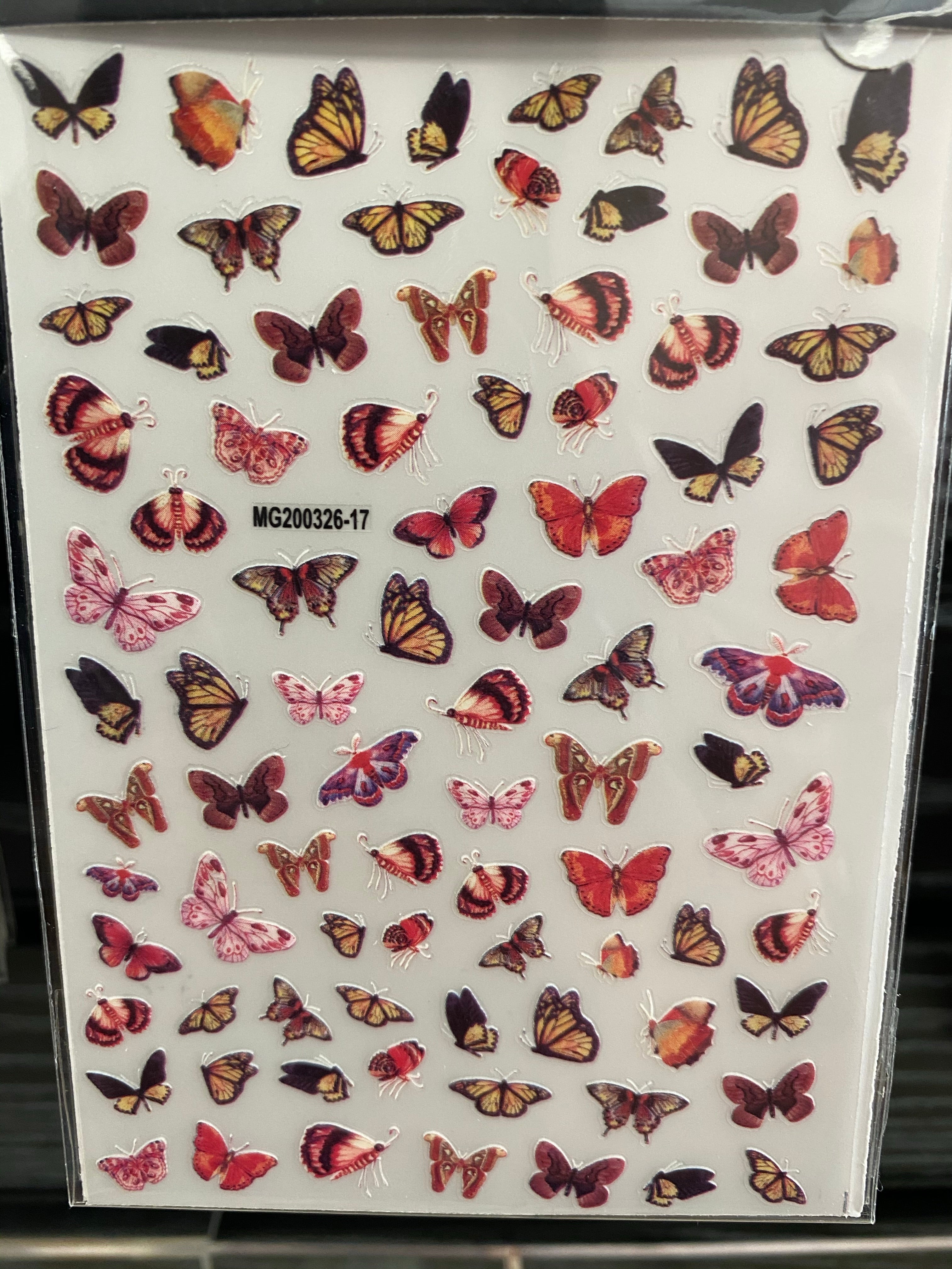 Butterfly Sticker MG-11
