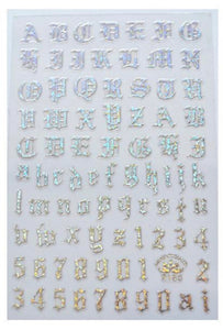 English Letters and Numbers