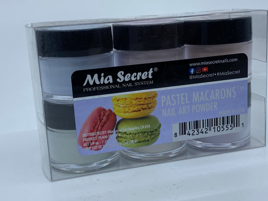 Macarons pastel