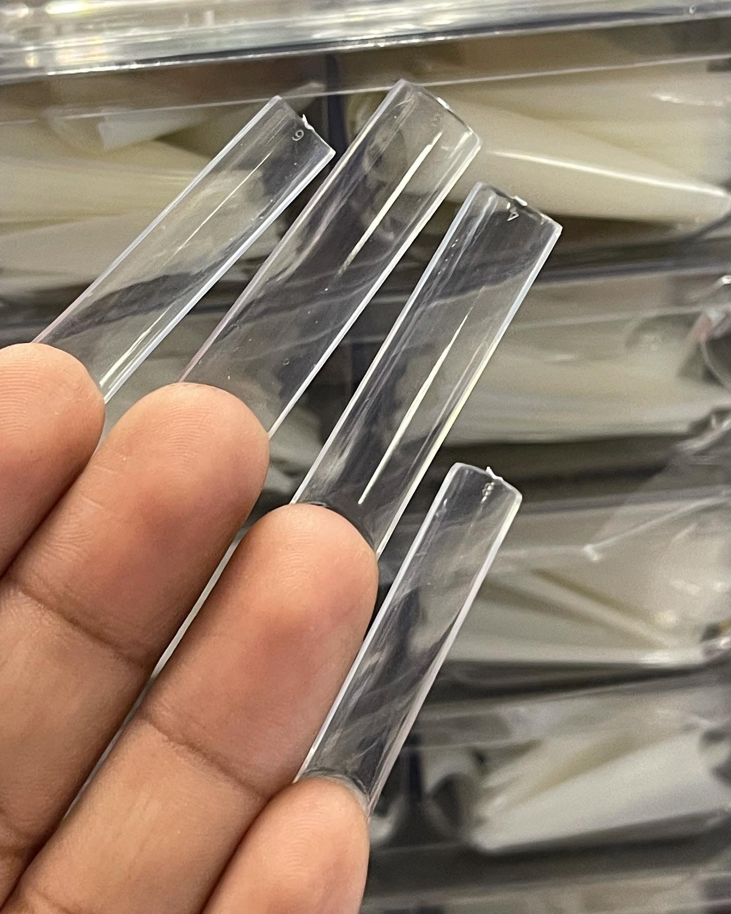 Puntas cuadradas curvas XXL sin C