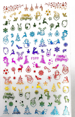 Christmas Sticker F599