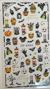 5D Halloween Stickers (2 VARIATIONS)