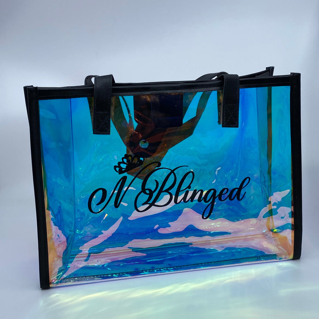 NB  Holographic Tote Bag