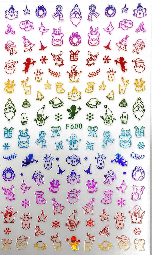 Christmas Sticker F600