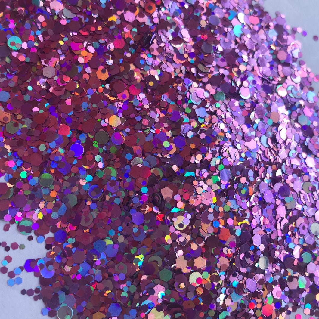 Pink Holographic Glitter