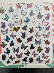 Butterfly Sticker Z-D3713