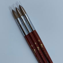 Load image into Gallery viewer, Kolinsky Brush Red Handle