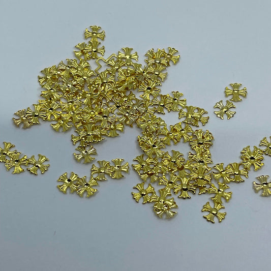 Short Gold Cross