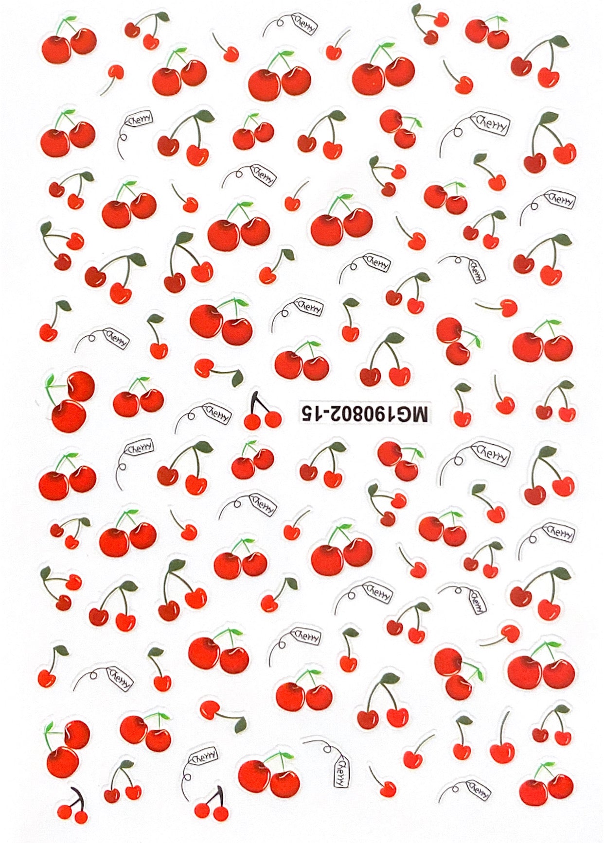 Pegatina de cereza