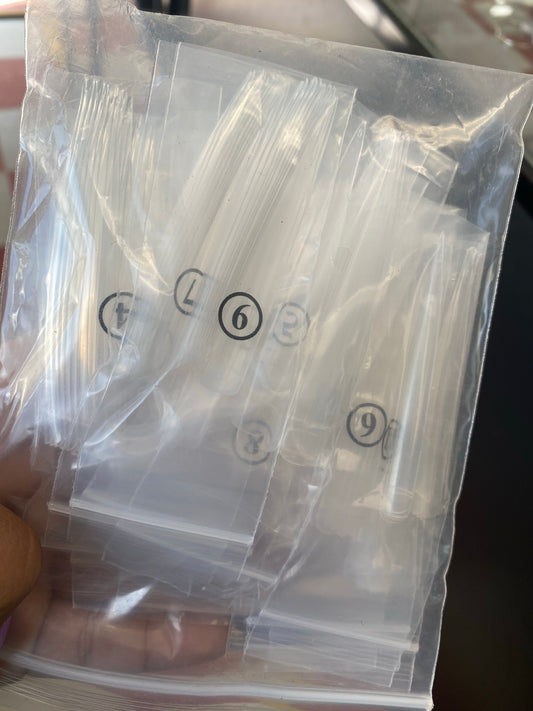 Puntas de aguja XXL 120 piezas