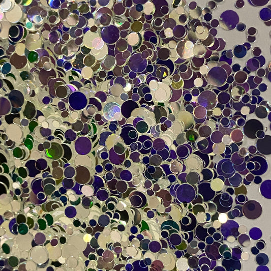 AB Circles glitter