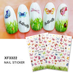 Butterfly Stickers XF3322