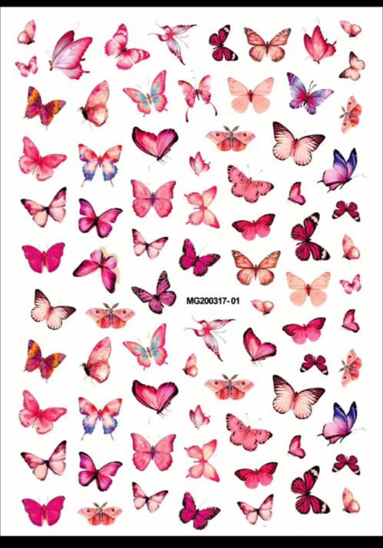 Butterfly Sticker MG-11