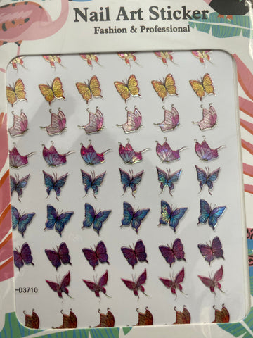 Butterfly Sticker Z-D3710