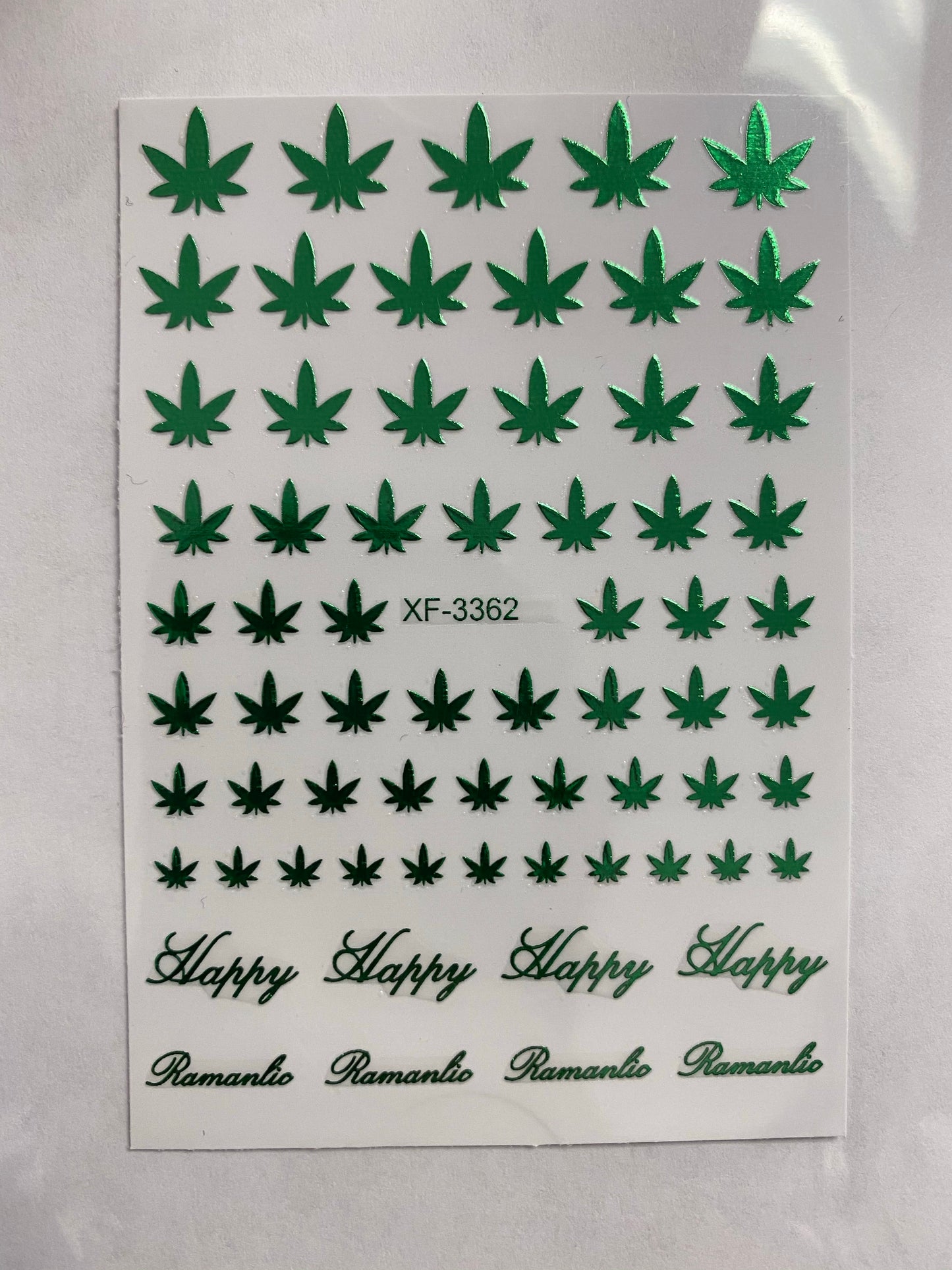 Pegatinas de marihuana