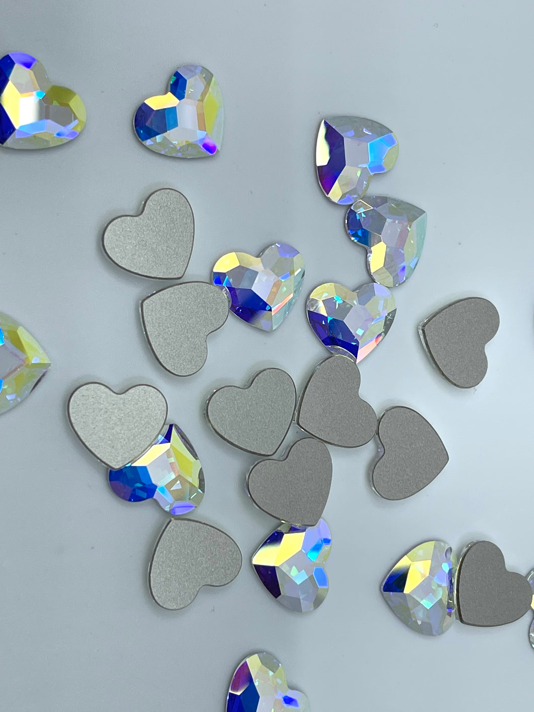 2808 Heart Flat Back 14mm