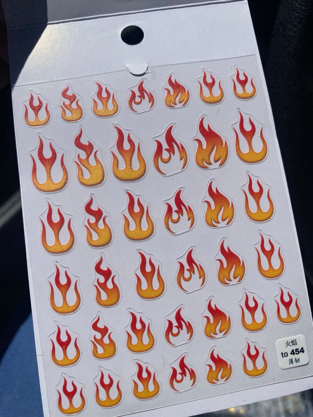 Flame Sticker 454