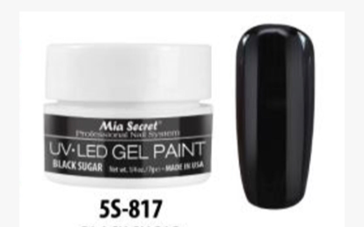 Black Gel Paint