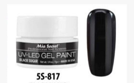 Black Gel Paint